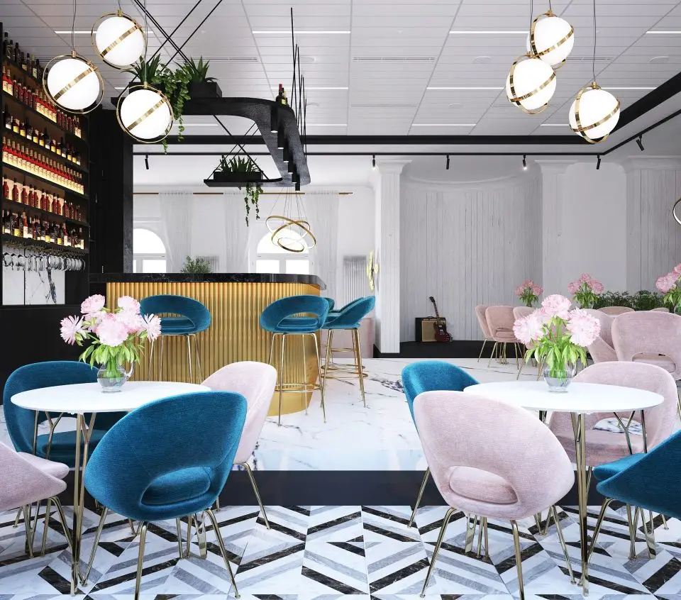 Bar au design